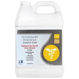 Зволожувальний, антибактеріальний, протизапальний шампунь Veterinary Formula CC Clinical Care Oatmeal and Tea Tree Oil Infuser Shampoo для собак