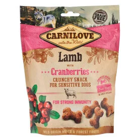 Ласощі Carnilove Dog Crunchy Snack для собак, ягня та журавлина