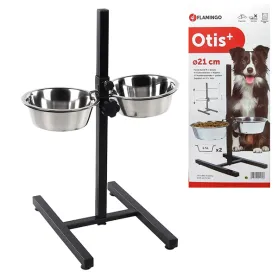 Миски на штативі Flamingo Otis+ H-Stand S для собак, 2 штуки