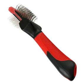 Пуходерка Flamingo Soft Slicker Brush 2in1 для собак малих і середніх порід