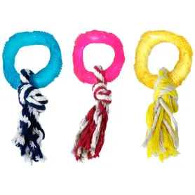Іграшка Flamingo Good4Fun Ring With Rope для собак