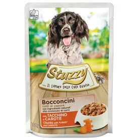 Вологий корм Stuzzy Dog Turkey Carrot для собак з кроликом і морквою в соусі