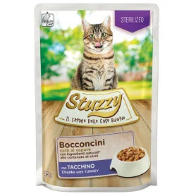Вологий корм Stuzzy Cat Sterilized Turkey для стерилізованих котів з індичкою в соусі