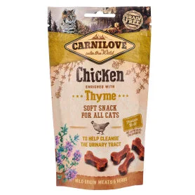 Ласощі Carnilove Cat Semi Moist Snack для котів, курка та тимьян