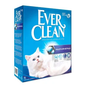 Бентонітовий наповнювач Ever Clean Multi-Crystals комкуючий, з активованим вугіллям і гранулами силікагеля