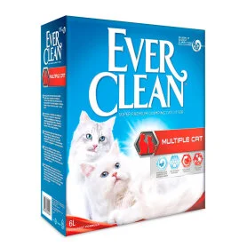 Бентонітовий наповнювач Ever Clean Multiple Cat комкуючий, з активованим вугіллям і гранулами силікагеля