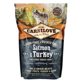 Сухий корм Carnilove Salmon & Turkey для дорослих собак великих порід, лосось та індичка