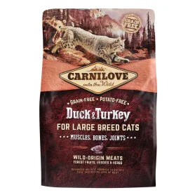 Сухий корм Carnilove Cat Large Breed для котів великих порід, качка та індичка