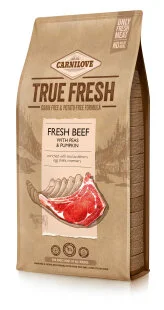 Сухий корм Carnilove True Fresh для дорослих собак всіх порід, з яловичиною
