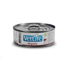 Вологий корм Farmina Vet Life Hepatic при хронічній печінковій недостатності у дорослих котів