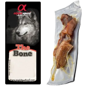 Лакомство Alpha Spirit Dog Ham Bones Ham bites Vacuum - веточная кость в вакууме для собак