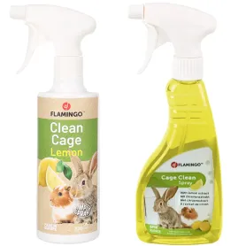 Спрей Flamingo Clean Spray Lemon для очищення клітин гризунів, з запахом лимона 