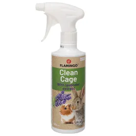 Спрей Flamingo Clean Spray Lavender для очищення клітин гризунів, з запахом лаванди 