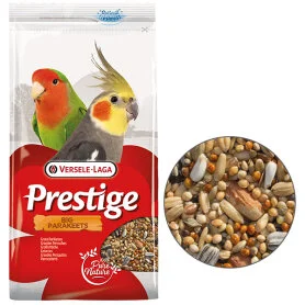 Зерновая смесь Versele-Laga Prestige Big Parakeet – корм для средних попугаев, с орехами