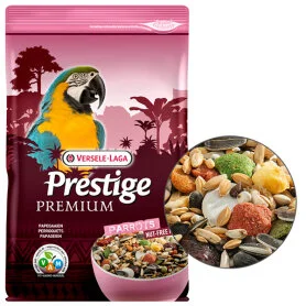 Полнорационный корм Versele-Laga Prestige Premium Parrots – для крупных попугаев