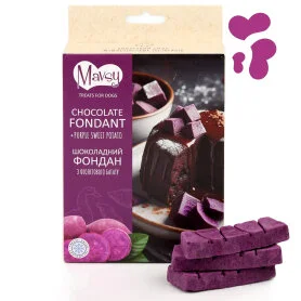 Лакомство Mavsy Freeze dried Chocolate Fondane with purple sweet potato - шоколадный фондан с фиолетовым бататом