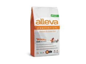 Полнорационный сухой корм Alleva Equilibrium Sensitive Adult Chicken&Ocean Fish All Breeds для взрослых собак всех пород, с курицей и океанической рыбой