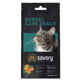 Хрумкі ласощі Savory Cats Snacks Pillows Dental Care для дорослих котів подушечки для здоров'я зубів