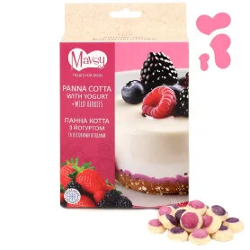 Лакомство Mavsy Freeze dried Panacotta with Yogurt and wild berries - для собак от 3-х месяцев, панна-котта с йогуртом и лесными ягодами