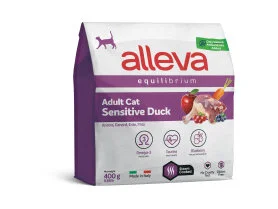 Полнорационный сухой корм Alleva Equilibrium Sensitive Duck Adult Cat – для взрослых кошек с чувствительным пищеварением, с уткой 