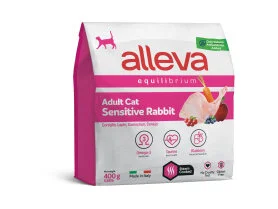 Полнорационный сухой корм Alleva Equilibrium Sensitive Rabbit Adult Cat – для взрослых кошек с чувствительным пищеварением, с кроликом 