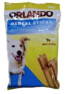 Ласощі Orlando Dental Sticks для собак середніх порід