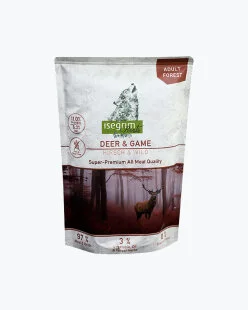 Влажный корм Isegrim Pouch Roots Deer & Game (Изегрим) – для собак, с олениной, дичью и корнем петрушки
