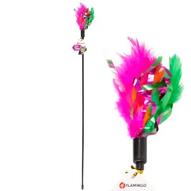 Іграшка дражнилка Flamingo Feather Stick для котів