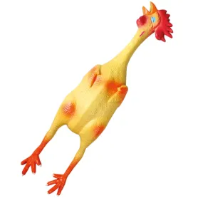 Латексна іграшка Flamingo Latex Chicken для собак, з пищалкою