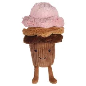 Шурхотлива іграшка Flamingo Leka Ice Cream для собак, з пищалкою