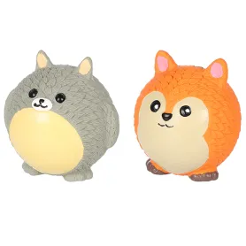Іграшка Flamingo Bolka Chinchilla Fox для собак, з пищалкою
