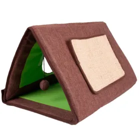 Будиночок з кігтеточкою Flamingo Cat Tent 3in1 для котів 