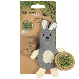 Іграшка Flamingo Natural Fun Rabbit для котів, з котячою м’ятою