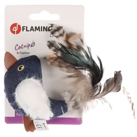 М'яка іграшка Flamingo Jeany Bird для котів, з котячою м'ятою