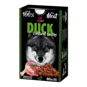 Полувлажное лакомство Alpha Spirit Duck Natural Snacks – для взрослых собак всех пород, с уткой