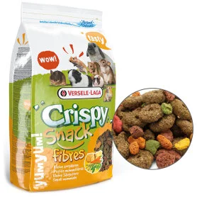 Дополнительный корм Versele-Laga Crispy Snack Fibres – лакомство для грызунов