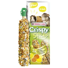 Лакомство Versele-Laga Crispy Sticks Citrus Fruit - для морских свинок и шиншилл, с цитрусовыми фруктами