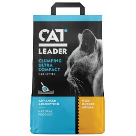 Бентонітовий наповнювач Cat Leader ультрагрудкувальний, з ароматом дикої природи