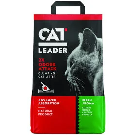 Бентонітовий наповнювач Cat Leader Odour Attack ультрагрудкувальний, з ароматом свіжості