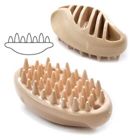 Силіконова щітка DoggyMan Rubber Brush Mini для собак і котів