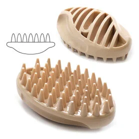 Силіконова щітка DoggyMan Rubber Brush для собак і котів з короткою шерстю