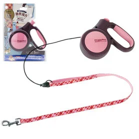Повідець рулетка DoggyMan Retractable Lead Trad Style M для собак до 20кг, трос 5м