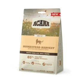 Сухой корм Acana Homestead Harvest Cat для взрослых кошек, с курицей, уткой и индейкой