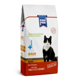 Pawpaw Adult Cat with Fish