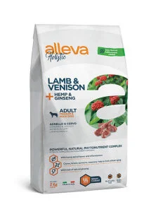Полнорационный сухой корм Alleva Holistic Adult Lamb & Venison Medium/Maxi - для взрослых собак средних и крупных пород, с ягненком и олениной