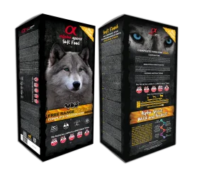 Полувлажный полнорационный корм Alpha Spirit Semimoist Free Range Poultry для собак из мяса птицы
