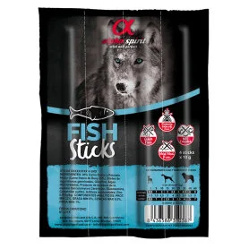 Полувлажное лакомство Alpha Spirit Dog Sticks Fish Chicken палочки для собак всех пород, с рыбой