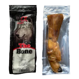Лакомство Alpha Spirit Ham Bone Leg Vacuum - кость "Лег" (коленко) в вакууме для собак, 20х6 см