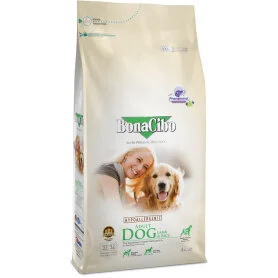 Сухой суперпремиум корм BonaCibo Dog Adult Lamb & Rice – для взрослых собак всех пород, с мясом ягненка и рисом 