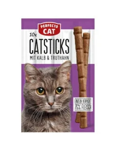 Perfecto Cat Cat Sticks with Veal and Turkey 
